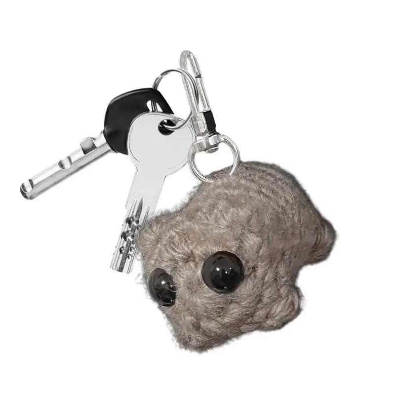 Sad Hamster Keychain Buddy