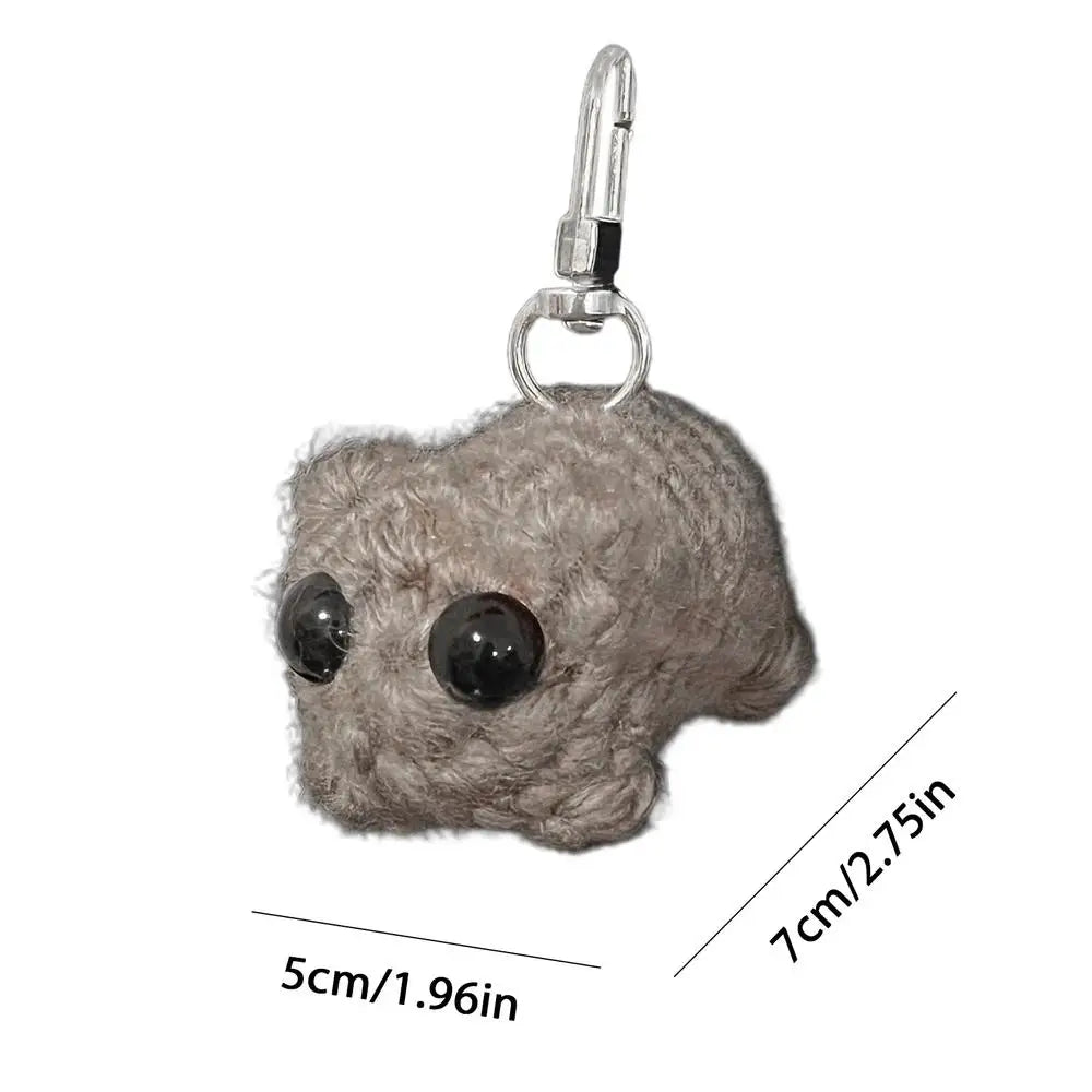 Sad Hamster Keychain Buddy