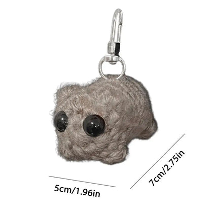 Sad Hamster Keychain Buddy